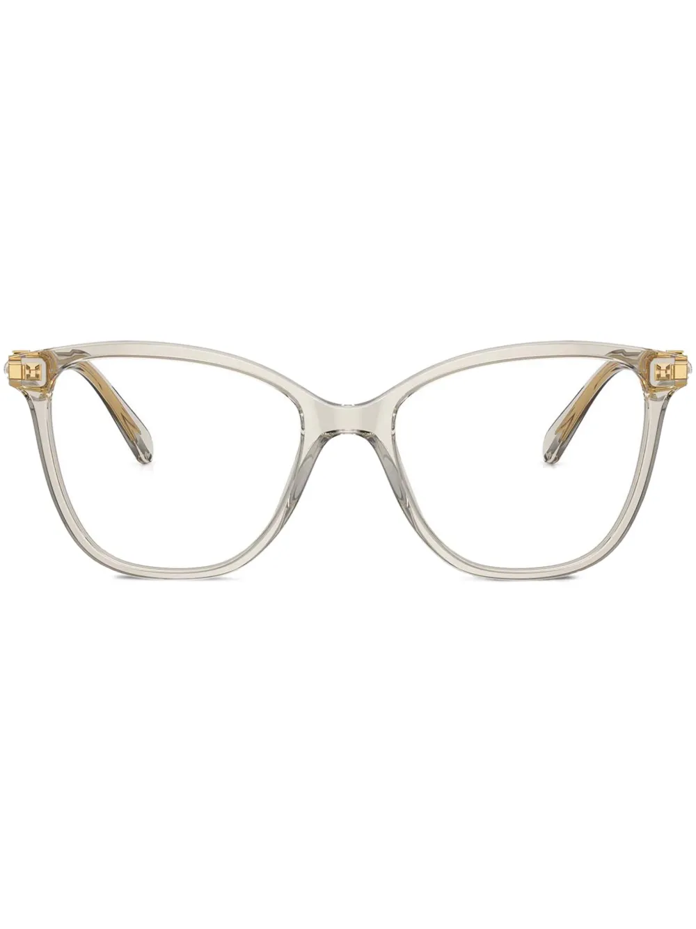 Очки с кристаллами Swarovski, бежевый
Очки с кристаллами Swarovski, бежевый