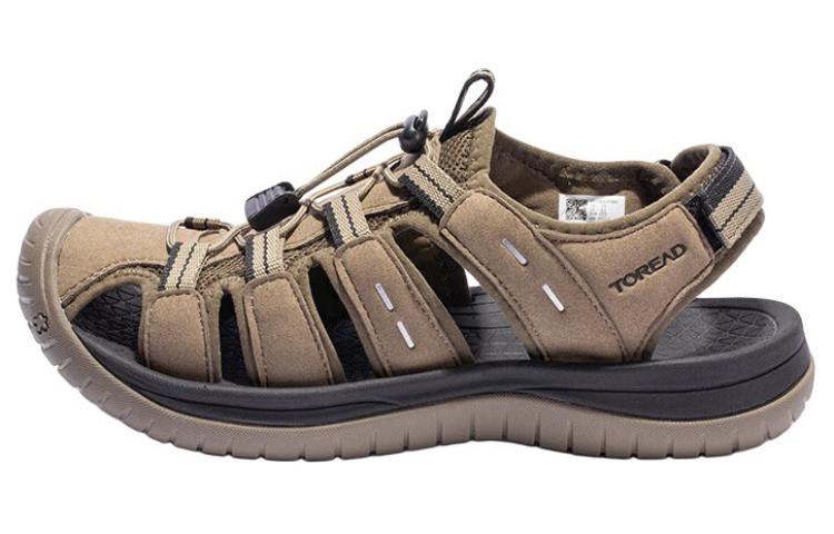 Пляжные сандалии мужские коричневые черные TOREAD, лесной зеленый/черный 
Пляжные сандалии мужские коричневые черные TOREAD, лесной зеленый/черный