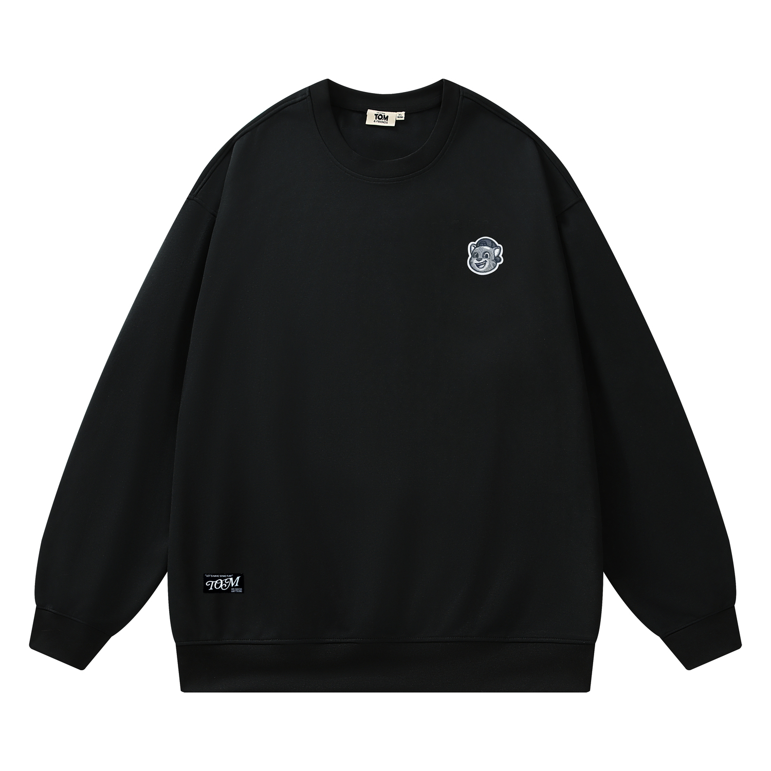 Свитшоты Unisex Crew Neck Moderate Regular TALKING TOM, черный
Свитшоты Unisex Crew Neck Moderate Regular TALKING TOM, черный