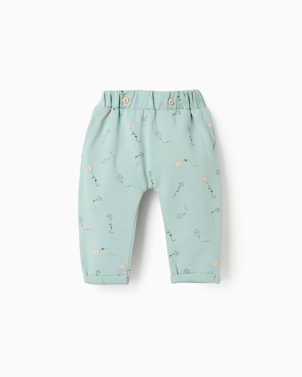 Детские штаны на вешалке с узором Zippy, бирюзовый
Детские штаны на вешалке с узором Zippy, бирюзовый