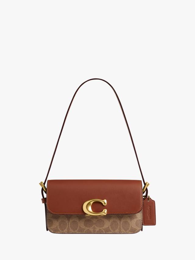 Сумка через плечо Zoe из кожи и фирменного текстиля Coach, Tan/Beige/Multi
Сумка через плечо Zoe из кожи и фирменного текстиля Coach, Tan/Beige/Multi