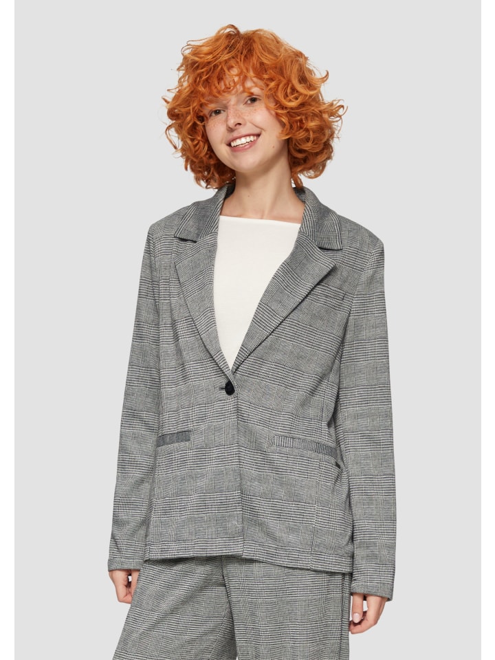 Блейзер QS Indoor-Blazer langarm, цвет Grau-schwarz
Блейзер QS Indoor-Blazer langarm, цвет Grau-schwarz