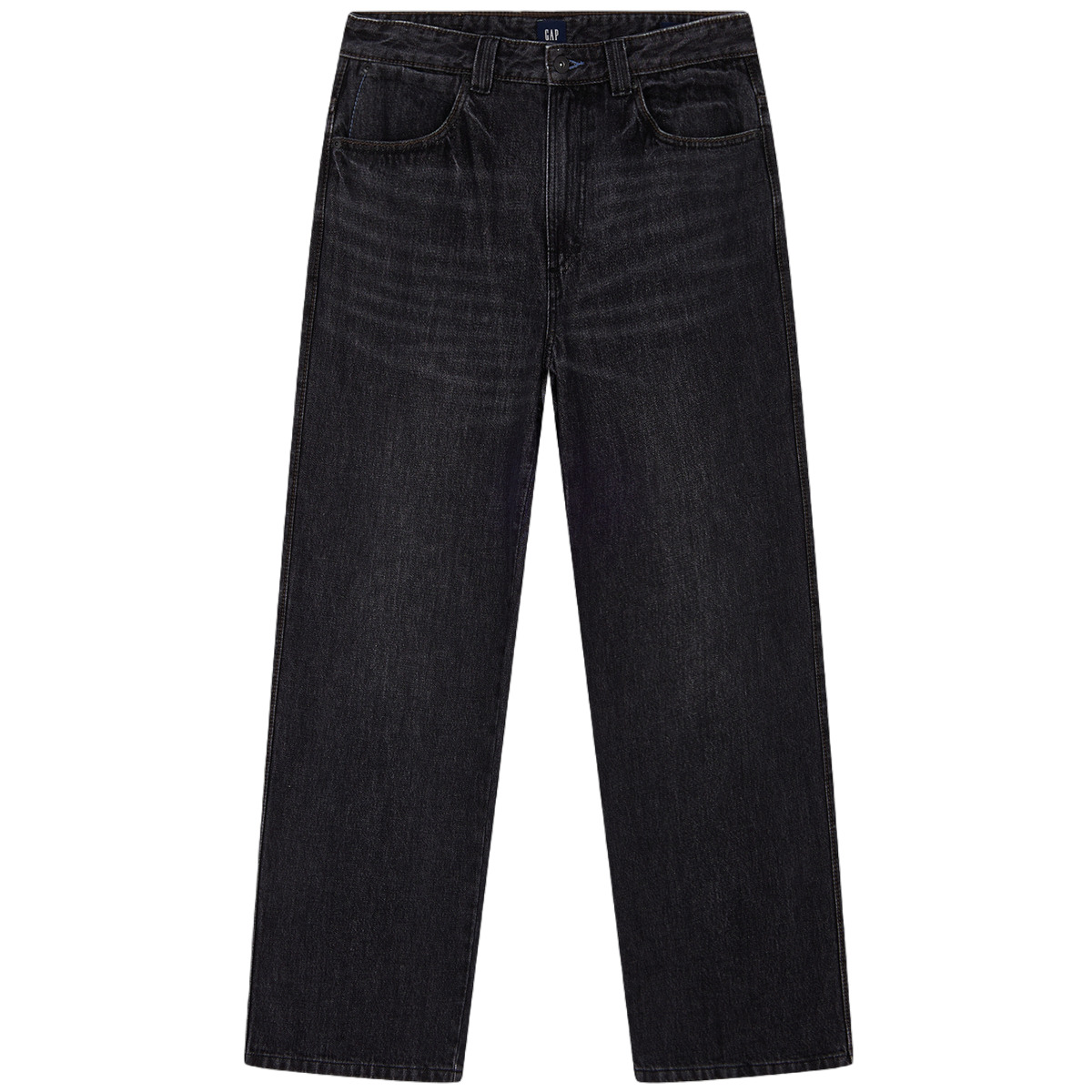 Джинсы GAP для мужчин, осень-зима, потертый черный 
Джинсы GAP для мужчин, осень-зима, потертый черный