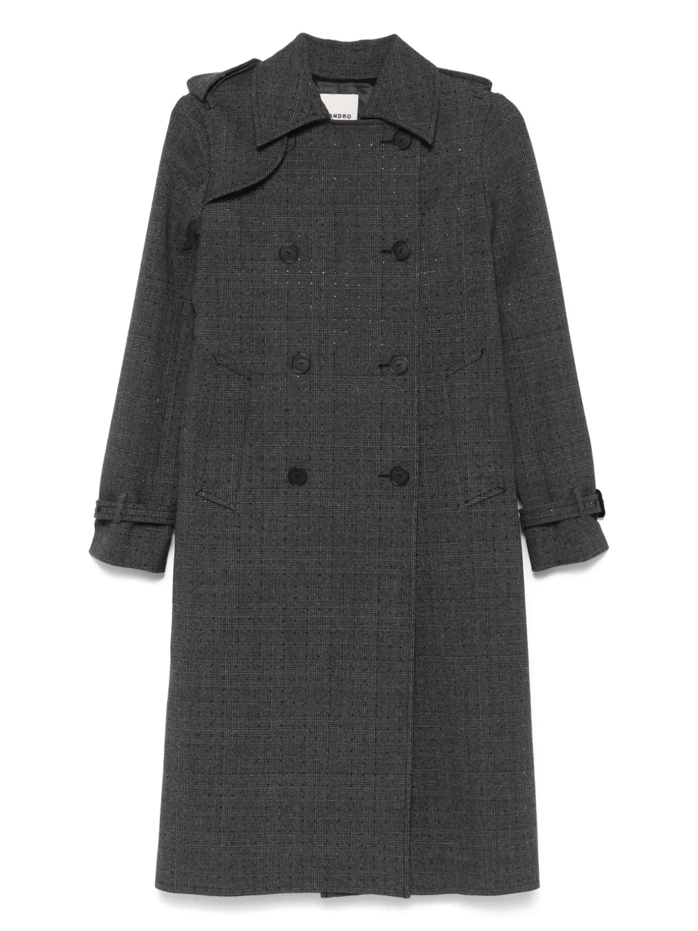 Пальто с кристаллами SANDRO, серый
Пальто с кристаллами SANDRO, серый