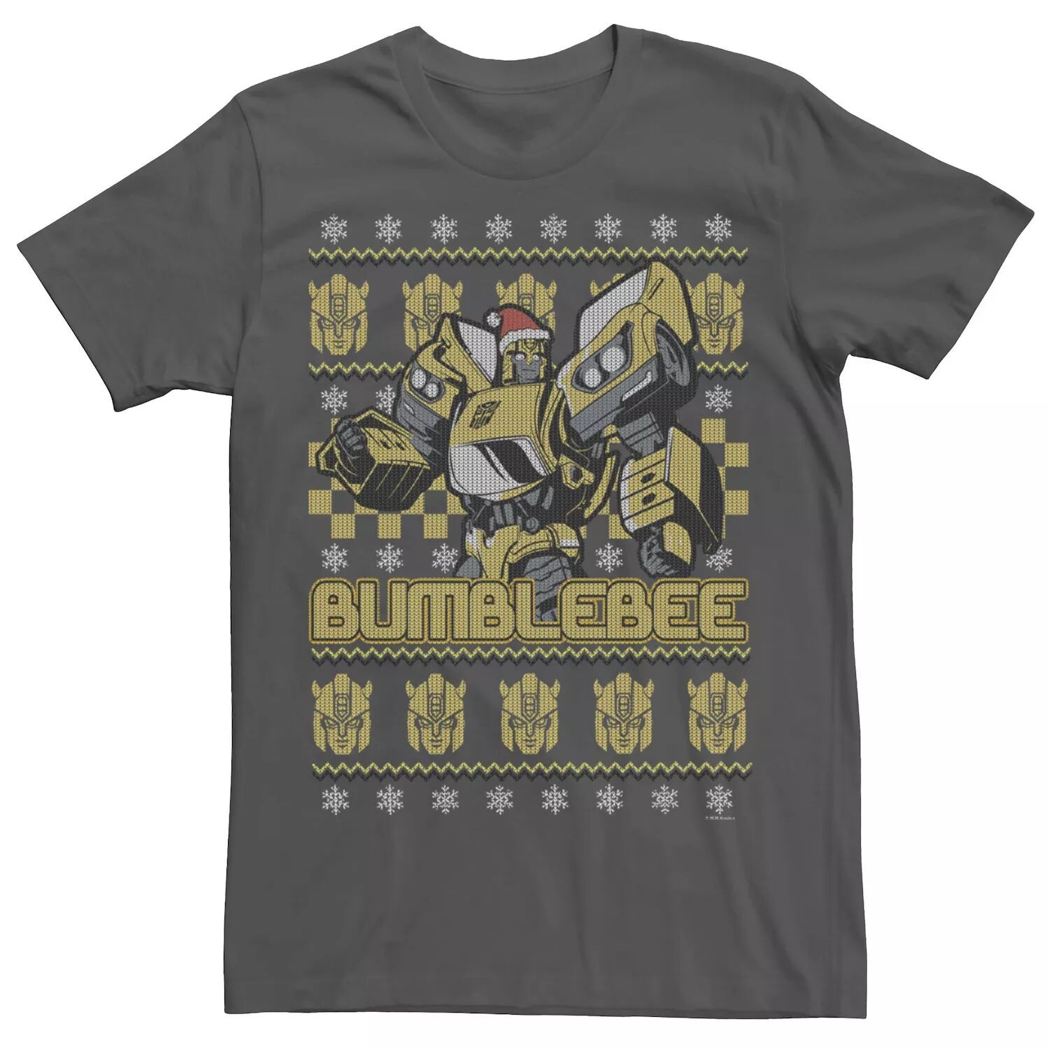 Мужская футболка-свитер с рождественским шмелем-трансформером Ugly Sweater Tee Licensed Character
Мужская футболка-свитер с рождественским шмелем-трансформером Ugly Sweater Tee Licensed Character