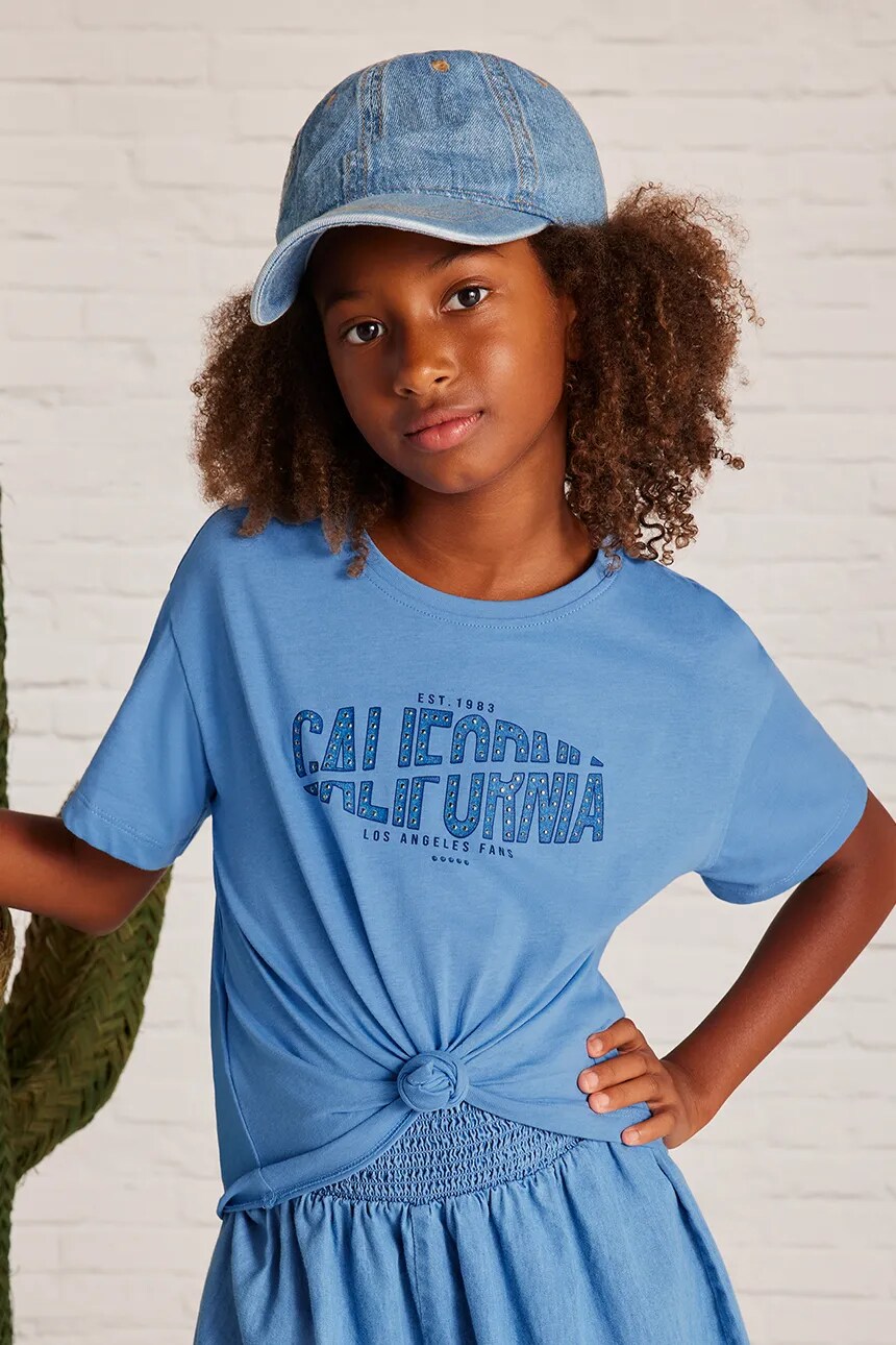 Футболка из хлопка для детей Mayoral, синий
Футболка из хлопка для детей Mayoral, синий