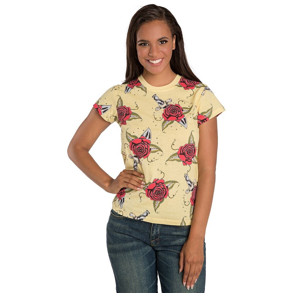 Женская футболка из эластичного джерси с принтом Sweet Vibes Poetic Justice, цвет Sunshine
Женская футболка из эластичного джерси с принтом Sweet Vibes Poetic Justice, цвет Sunshine