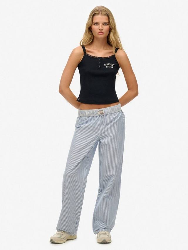 Брюки с эластичной резинкой на поясе Superdry, Blue Oxford Stripe
Брюки с эластичной резинкой на поясе Superdry, Blue Oxford Stripe