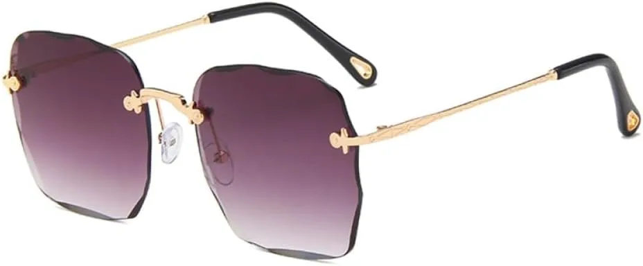 Женские солнцезащитные очки без оправы, солнцезащитные очки большого размера, очки с градиентным переходом цвета для женщин generic, C1gold-gradient Gray
Женские солнцезащитные очки без оправы, солнцезащитные очки большого размера, очки с градиентным переходом цвета для женщин generic, C1gold-gradient Gray