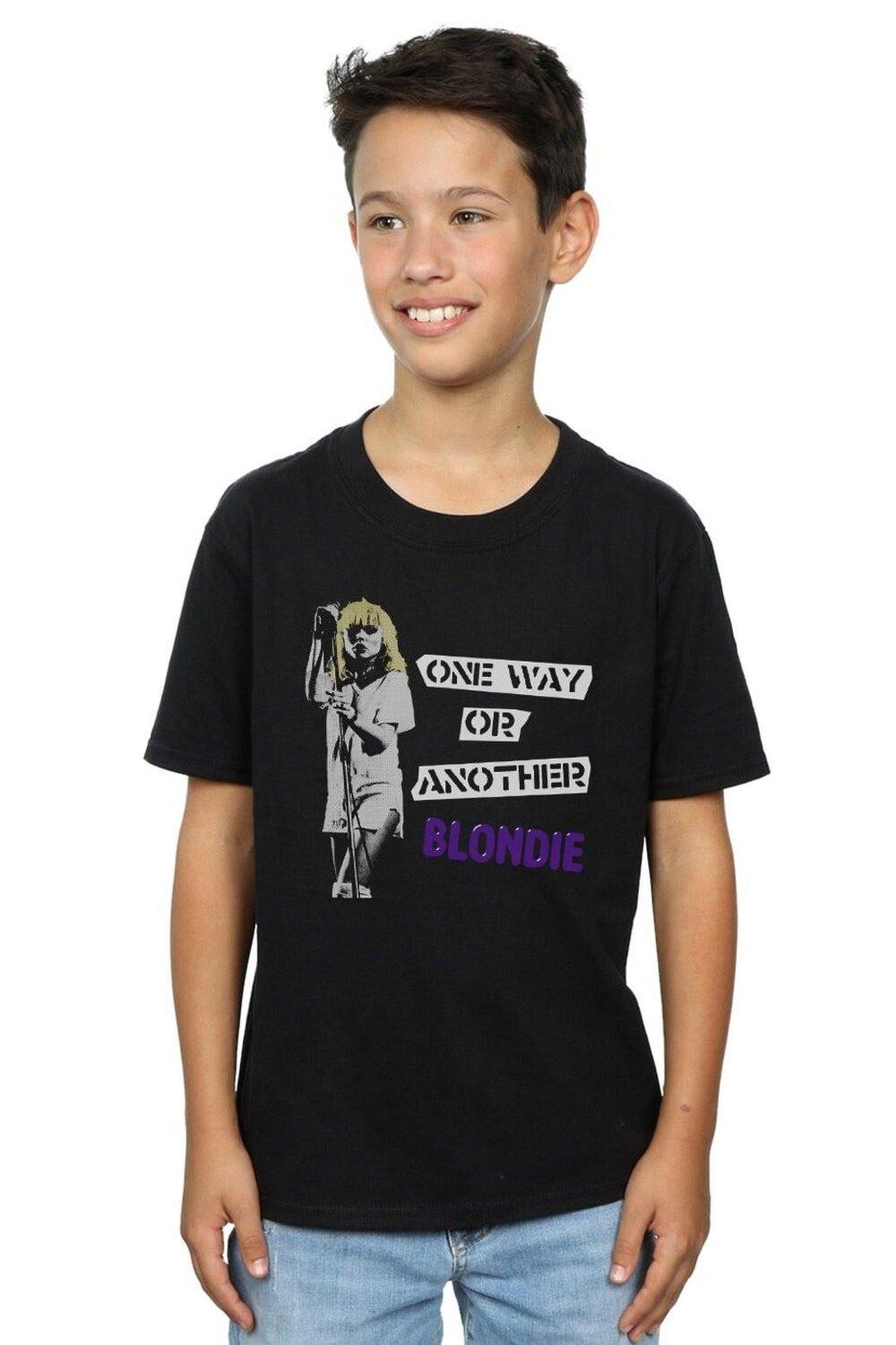 Футболка «Так или иначе» Blondie, черный 
Футболка «Так или иначе» Blondie, черный