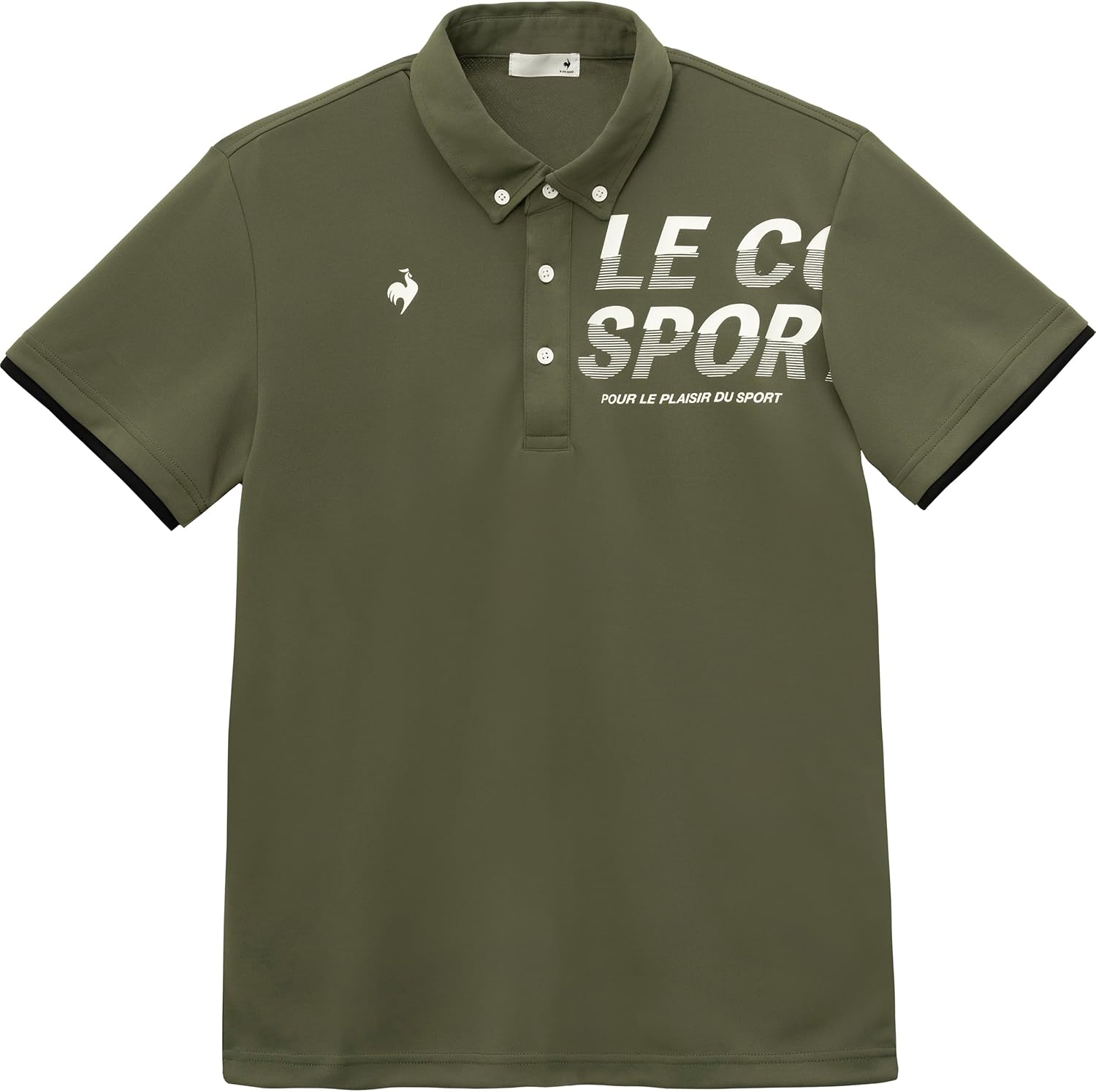 Мужская поло-рубашка с коротким рукавом Le Coq Sportif - влагоотводящая, быстросохнущая, эластичная тренировочная рубашка
Мужская поло-рубашка с коротким рукавом Le Coq Sportif - влагоотводящая, быстросохнущая, эластичная тренировочная рубашка