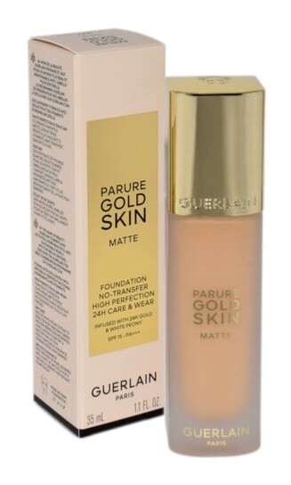 Тональный крем для лица, N2W, 35 мл Guerlain, Parure Gold Skin Matte Foundation
Тональный крем для лица, N2W, 35 мл Guerlain, Parure Gold Skin Matte Foundation