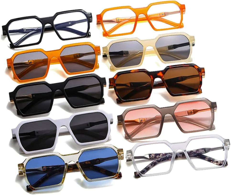 Модные солнцезащитные очки Polygon для женщин, ретро-стиль, гелевые, цветные, UV400; для мужчин, трендовые, голубые и розовые солнцезащитные очки TYUVIVO, Black Clear
Модные солнцезащитные очки Polygon для женщин, ретро-стиль, гелевые, цветные, UV400; для мужчин, трендовые, голубые и розовые солнцезащитные очки TYUVIVO, Black Clear