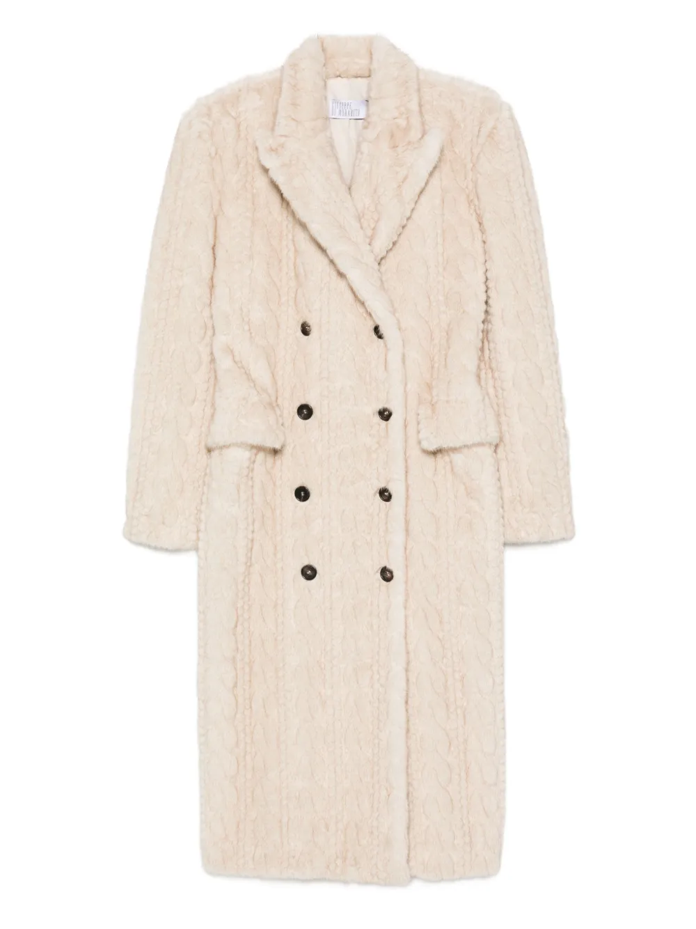 Двубортное пальто Giuseppe Di Morabito, нейтральный
Двубортное пальто Giuseppe Di Morabito, нейтральный