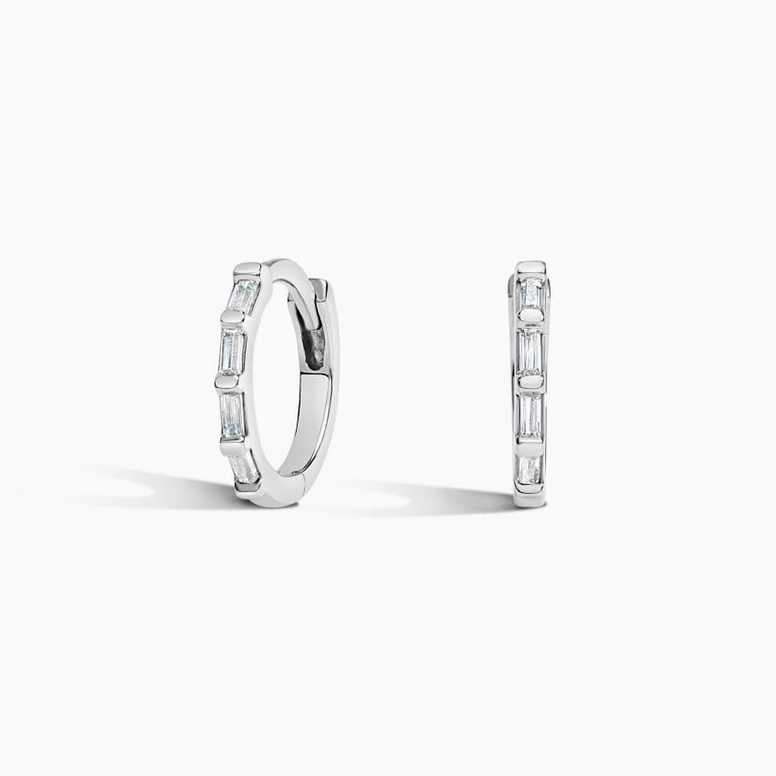 Серьги-Кольца с бриллиантами огранки «багет» Brilliant Earth
Серьги-Кольца с бриллиантами огранки «багет» Brilliant Earth