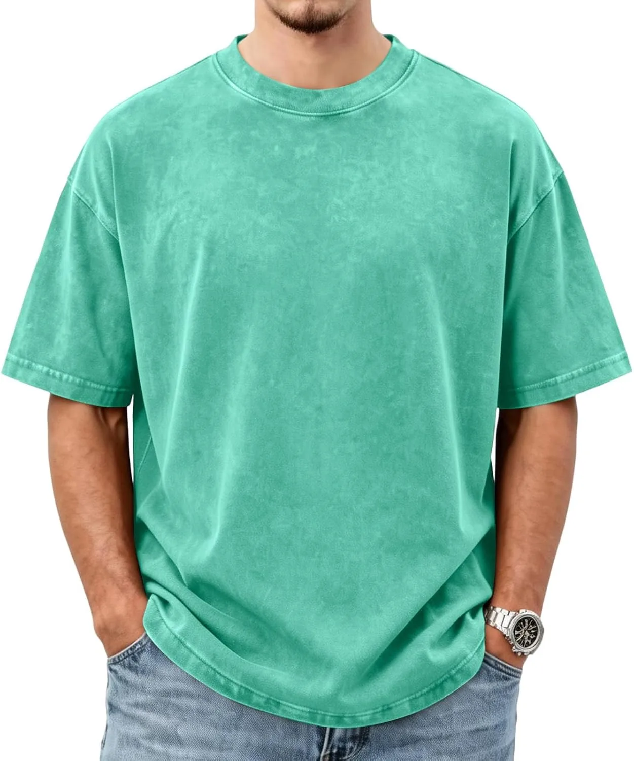Винтажная футболка для мужчин Casual Washed с коротким рукавом eoeioa
Винтажная футболка для мужчин Casual Washed с коротким рукавом eoeioa