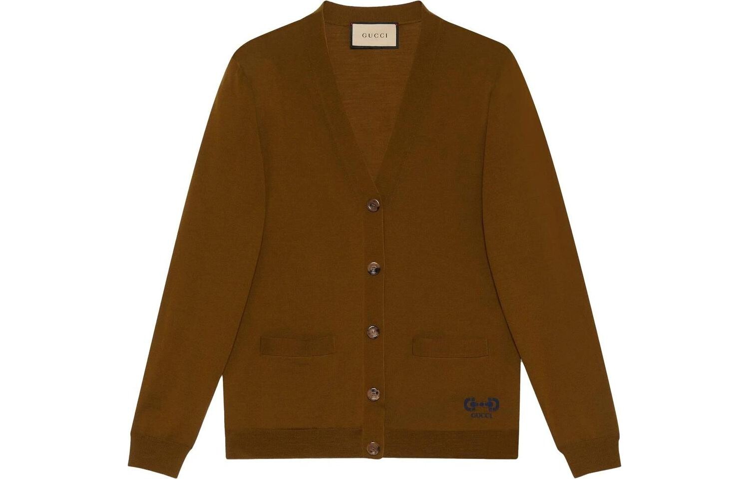 Свитер мужской коричневый Gucci, коричневый 
Свитер мужской коричневый Gucci, коричневый