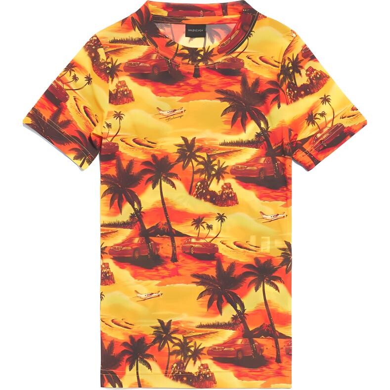 Футболка женская Balenciaga с принтом, оранжевый
Футболка женская Balenciaga с принтом, оранжевый