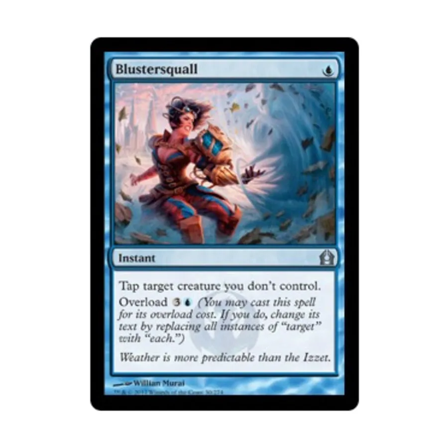 CCG Бушующий Шквал (U), MTG - Return to Ravnica
CCG Бушующий Шквал (U), MTG - Return to Ravnica