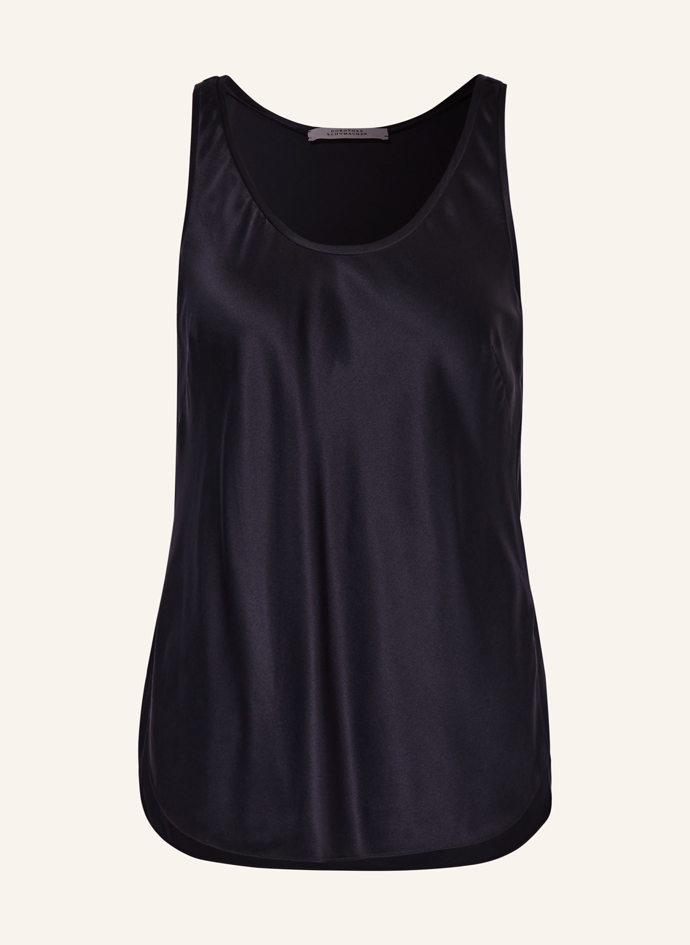 Атласный топ из шелка Dorothee Schumacher, синий
Атласный топ из шелка Dorothee Schumacher, синий