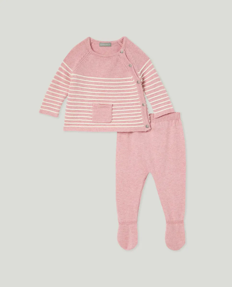 Полосатый комплект детского пледа Coconut El Corte Inglés, розовый
Полосатый комплект детского пледа Coconut El Corte Inglés, розовый