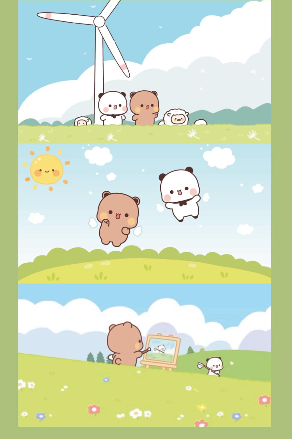 Bubu and Dudu Bright Sunny Day Notebook: Cute Bear Couple Journal (Independently published)
Bubu and Dudu Bright Sunny Day Notebook: Cute Bear Couple Journal (Independently published)