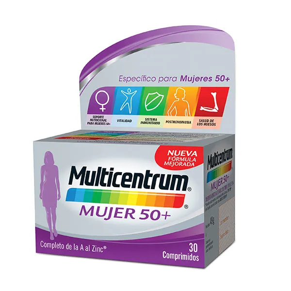 Биологически активная добавка Multicentrum Para Mujer 50+ Multicentrum, 90 UD
Биологически активная добавка Multicentrum Para Mujer 50+ Multicentrum, 90 UD