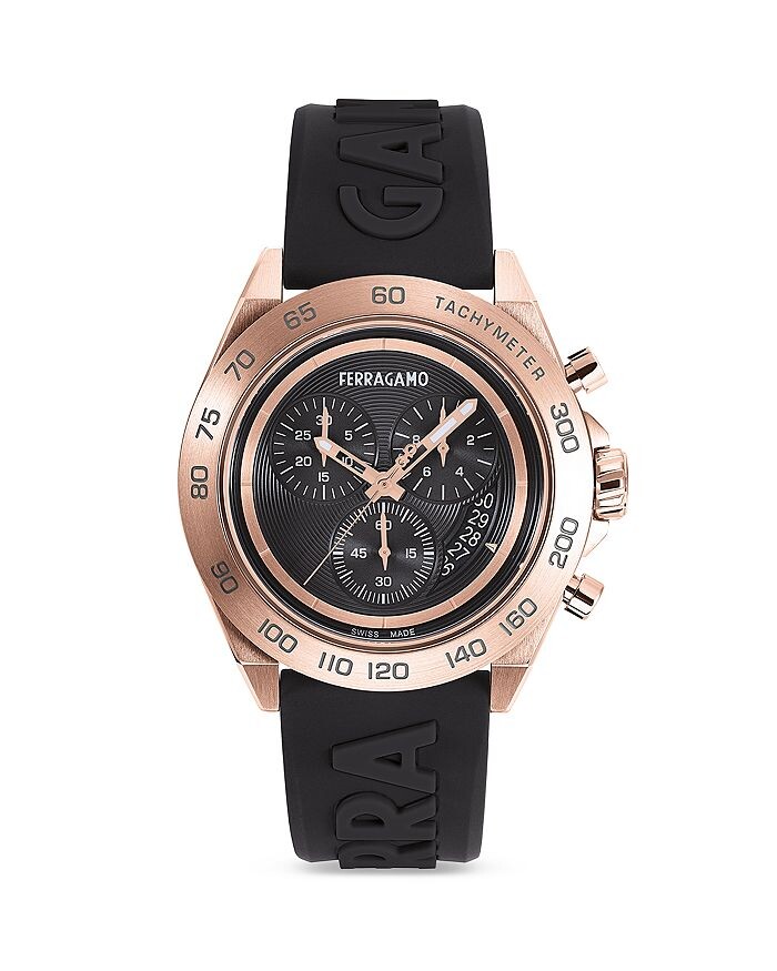 Часы Ferragamo Urban из нержавеющей стали с ионным покрытием, хронограф, 43 мм, черный
Часы Ferragamo Urban из нержавеющей стали с ионным покрытием, хронограф, 43 мм, черный