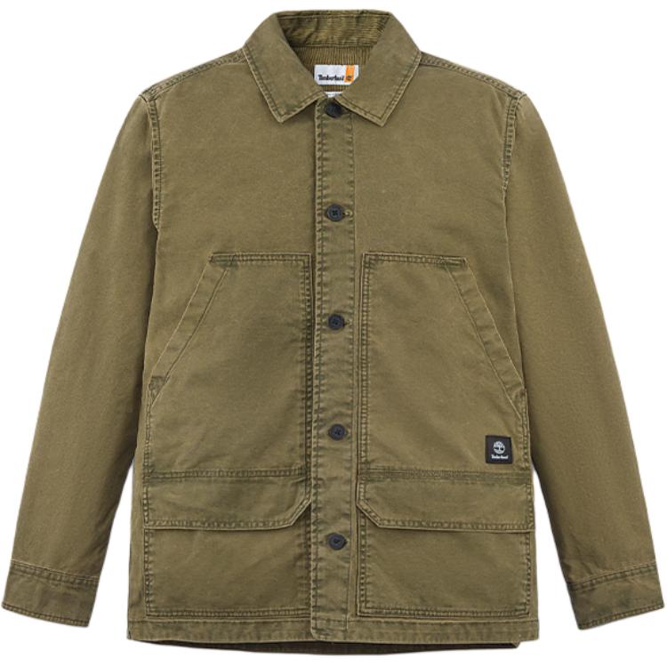 Timberland Мужская рубашка темно-оливкового цвета
Timberland Мужская рубашка темно-оливкового цвета