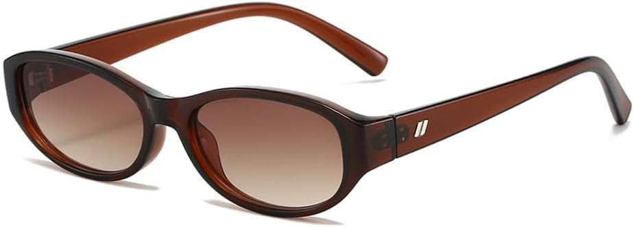 Солнцезащитные очки овальной формы с плавным переходом цвета для женщин и мужчин, легкие, с защитой от УФ-излучения UV400, коричневого цвета, для занятий спортом на открытом воздухе, бега и езды на велосипеде UYPTK, Brown Brown
Солнцезащитные очки овальной формы с плавным переходом цвета для женщин и мужчин, легкие, с защитой от УФ-излучения UV400, коричневого цвета, для занятий спортом на открытом воздухе, бега и езды на велосипеде UYPTK, Brown Brown