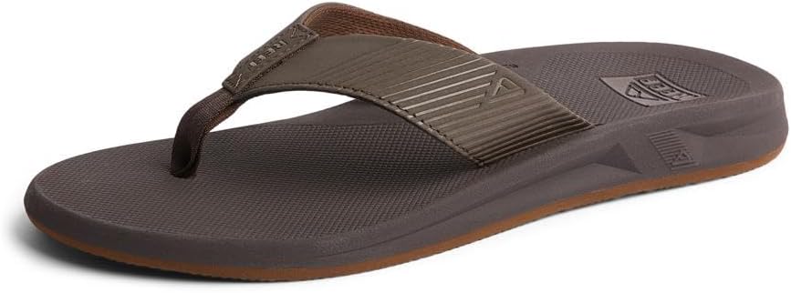 Мужские сандалии REEF, Phantom II, спортивные вьетнамки с анатомической стелькой, водонепроницаемые, темно-коричневый
Мужские сандалии REEF, Phantom II, спортивные вьетнамки с анатомической стелькой, водонепроницаемые, темно-коричневый