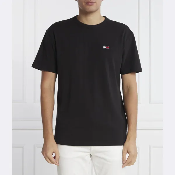 Футболка классического кроя со значком Tommy Hilfiger, черный
Футболка классического кроя со значком Tommy Hilfiger, черный