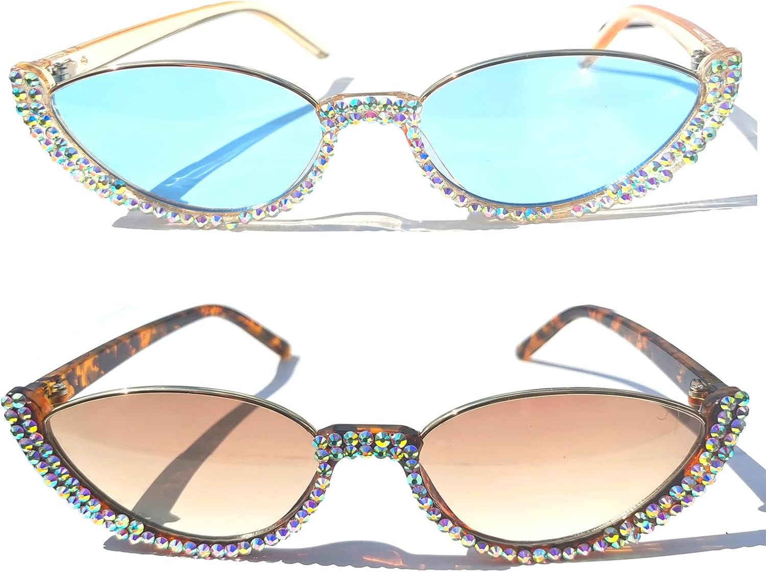 Солнцезащитные очки Helena Fashion Cat Eye Candy color со стразами, винтажные бриллиантовые очки, блестящие солнцезащитные очки для женщин и девушек для вечеринок, Leopard+blue
Солнцезащитные очки Helena Fashion Cat Eye Candy color со стразами, винтажные бриллиантовые очки, блестящие солнцезащитные очки для женщин и девушек для вечеринок, Leopard+blue