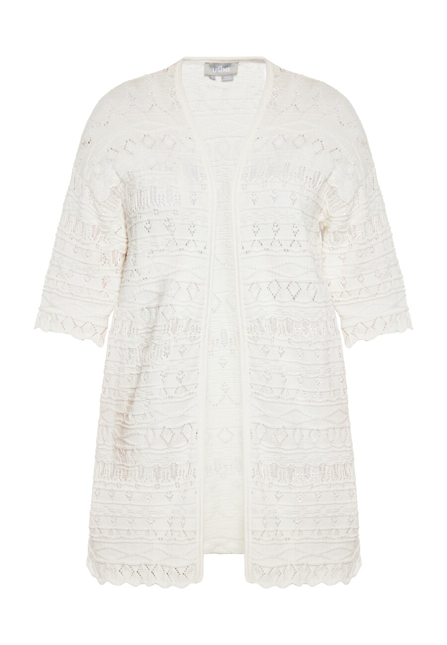 Вязаный кардиган Usha Knit Cardigan, белый
Вязаный кардиган Usha Knit Cardigan, белый