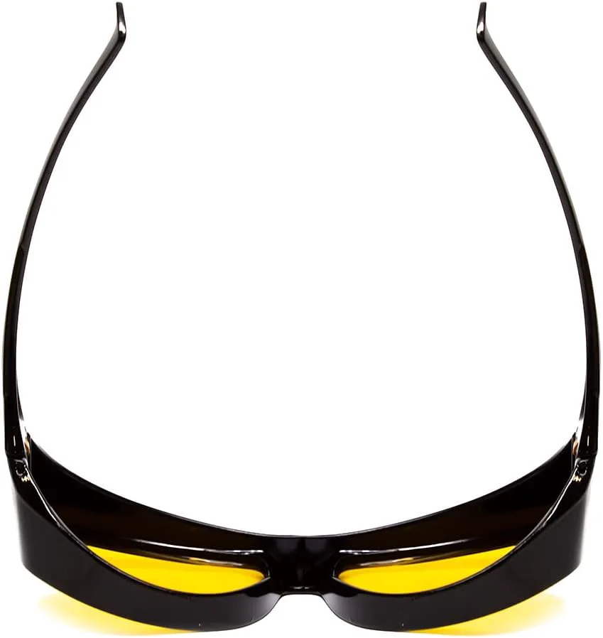 Солнцезащитные очки Calabria 7664 для ночного вождения, надеваемые поверх очков с диоптриями, для мужчин и женщин, с надежной защитой от УФ-излучения, Gloss-black
Солнцезащитные очки Calabria 7664 для ночного вождения, надеваемые поверх очков с диоптриями, для мужчин и женщин, с надежной защитой от УФ-излучения, Gloss-black