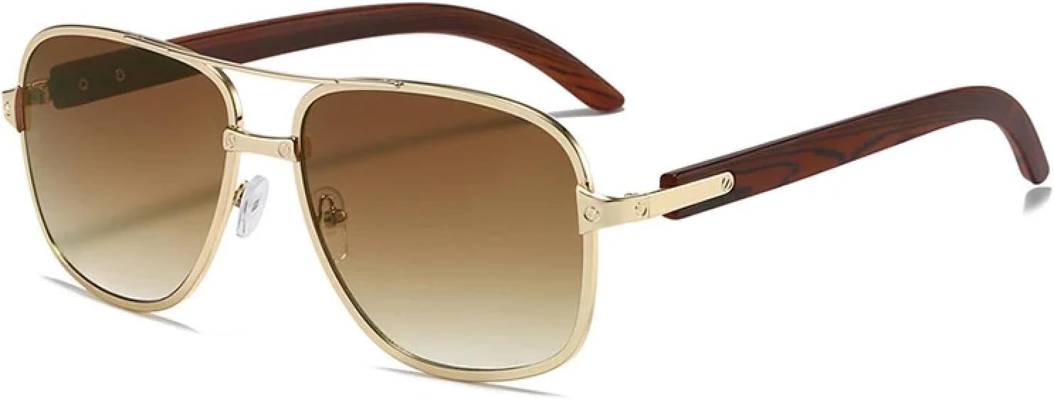 Модные солнцезащитные очки с двойной перемычкой для женщин и мужчин, винтажные металлические солнцезащитные очки для активного отдыха и вождения, защита от УФ-излучения UV400 TKKTLLT, Gold Gradient Tea
Модные солнцезащитные очки с двойной перемычкой для женщин и мужчин, винтажные металлические солнцезащитные очки для активного отдыха и вождения, защита от УФ-излучения UV400 TKKTLLT, Gold Gradient Tea