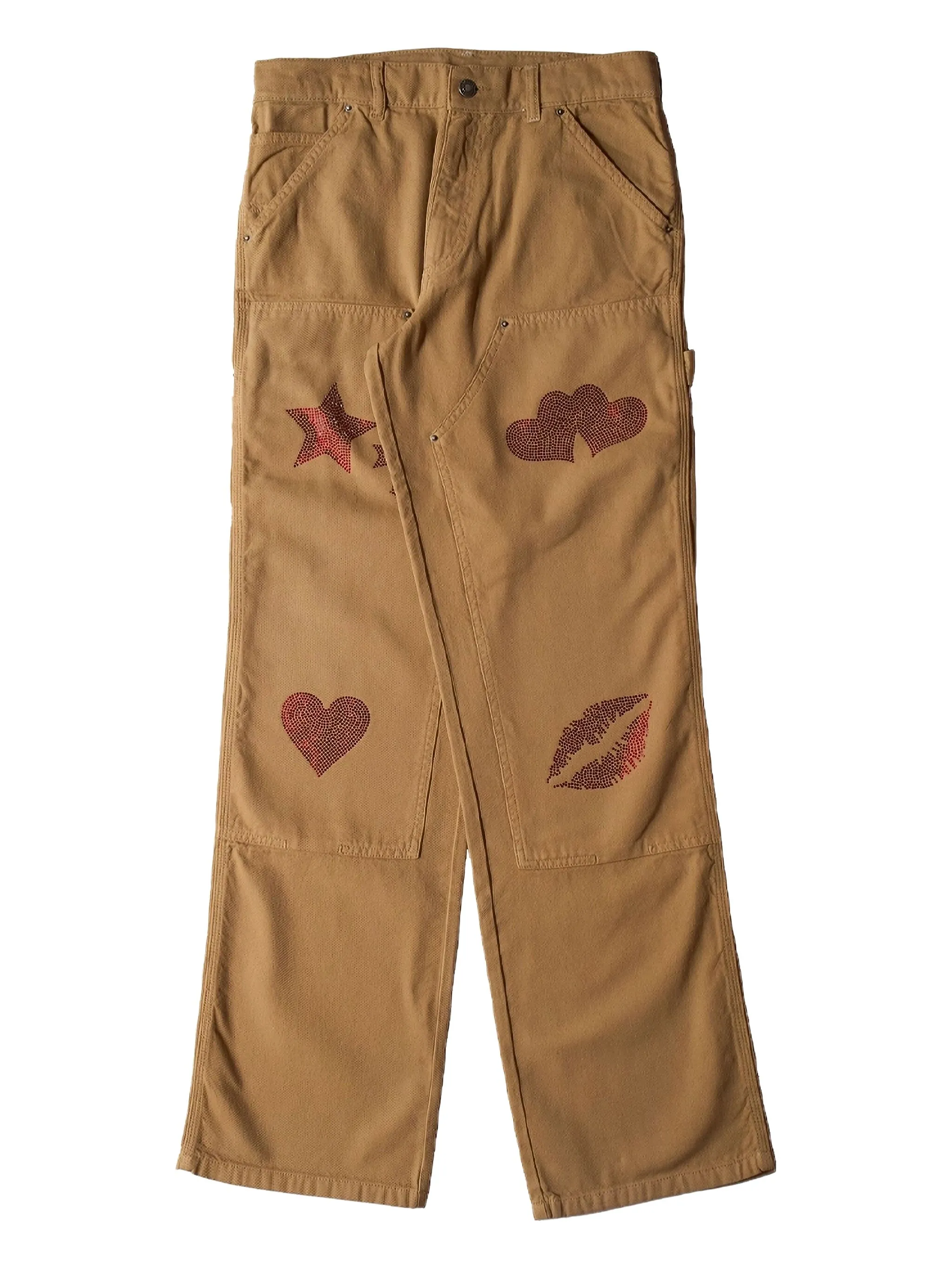 Брюки SH4U Double Knee Sky High Farm, коричневый
Брюки SH4U Double Knee Sky High Farm, коричневый