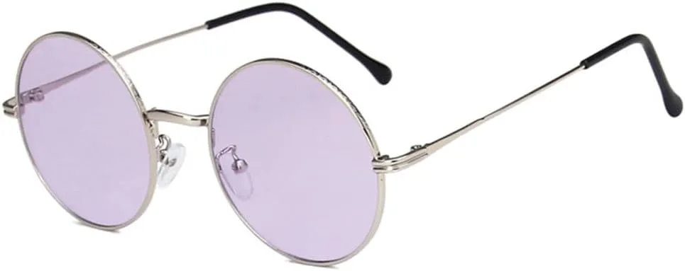 Женские солнцезащитные очки круглые, ретро, металлическая оправа, линзы океан. Мужские солнцезащитные очки панк, градиент, UV400, TYUVIVO, серебро-фиолетовые
Женские солнцезащитные очки круглые, ретро, металлическая оправа, линзы океан. Мужские солнцезащитные очки панк, градиент, UV400, TYUVIVO, серебро-фиолетовые