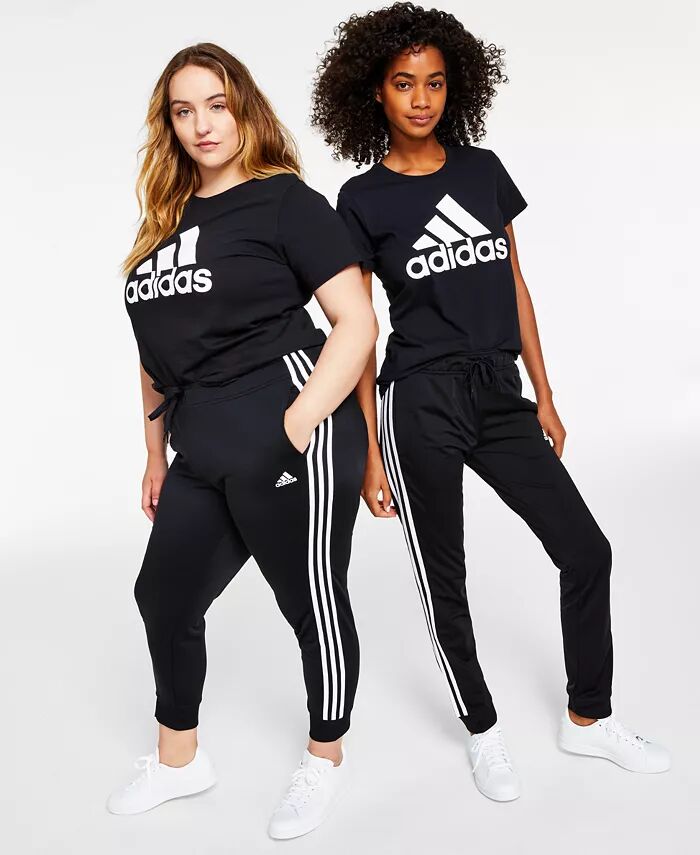 Женские спортивные брюки Essentials Warm-Up Slim Tapered с тремя полосками, XS-4X adidas, черный
Женские спортивные брюки Essentials Warm-Up Slim Tapered с тремя полосками, XS-4X adidas, черный