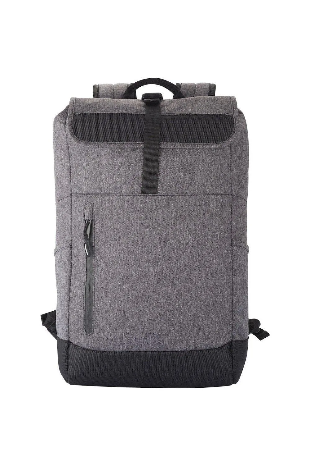 Меланжевый рюкзак-роллап Clique, серый 
Меланжевый рюкзак-роллап Clique, серый