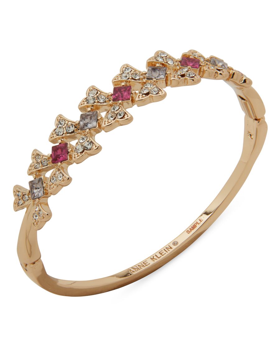 Браслет с рифленой петлей из стекла и пластика Anne Klein, Gold
Браслет с рифленой петлей из стекла и пластика Anne Klein, Gold