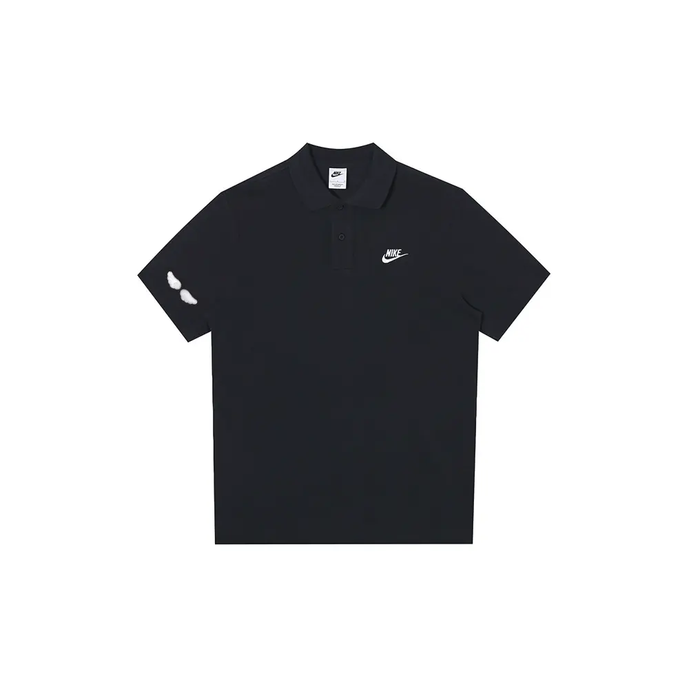 Рубашка поло унисекс черная Nike, черный
Рубашка поло унисекс черная Nike, черный