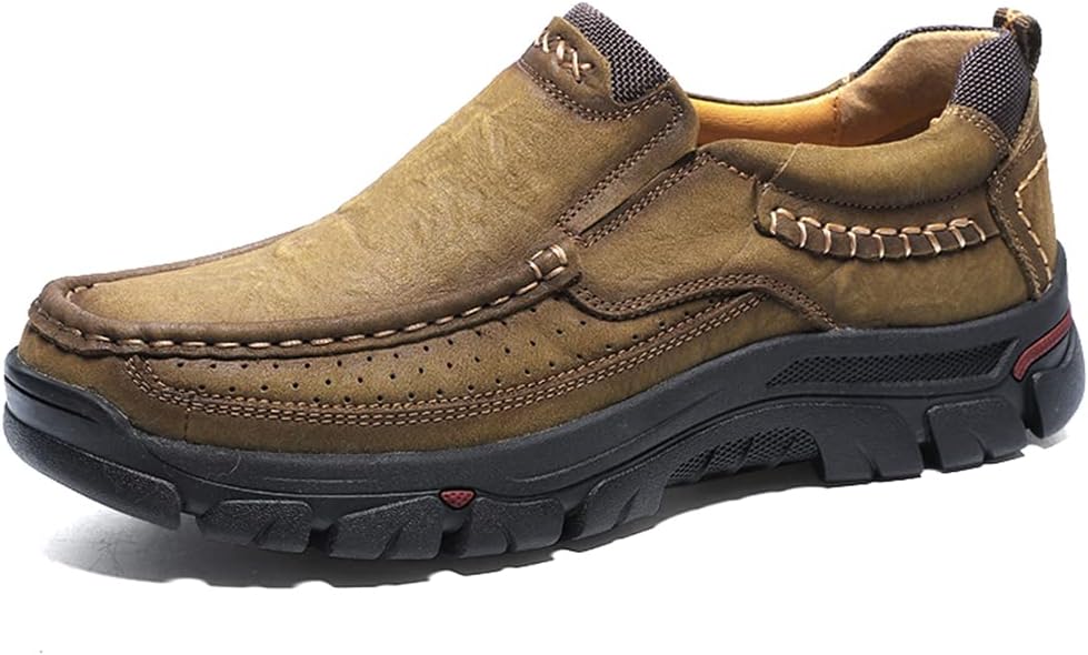 Мужские походные туфли-мокасины GOSPT из натуральной кожи для активного отдыха, хаки
Мужские походные туфли-мокасины GOSPT из натуральной кожи для активного отдыха, хаки