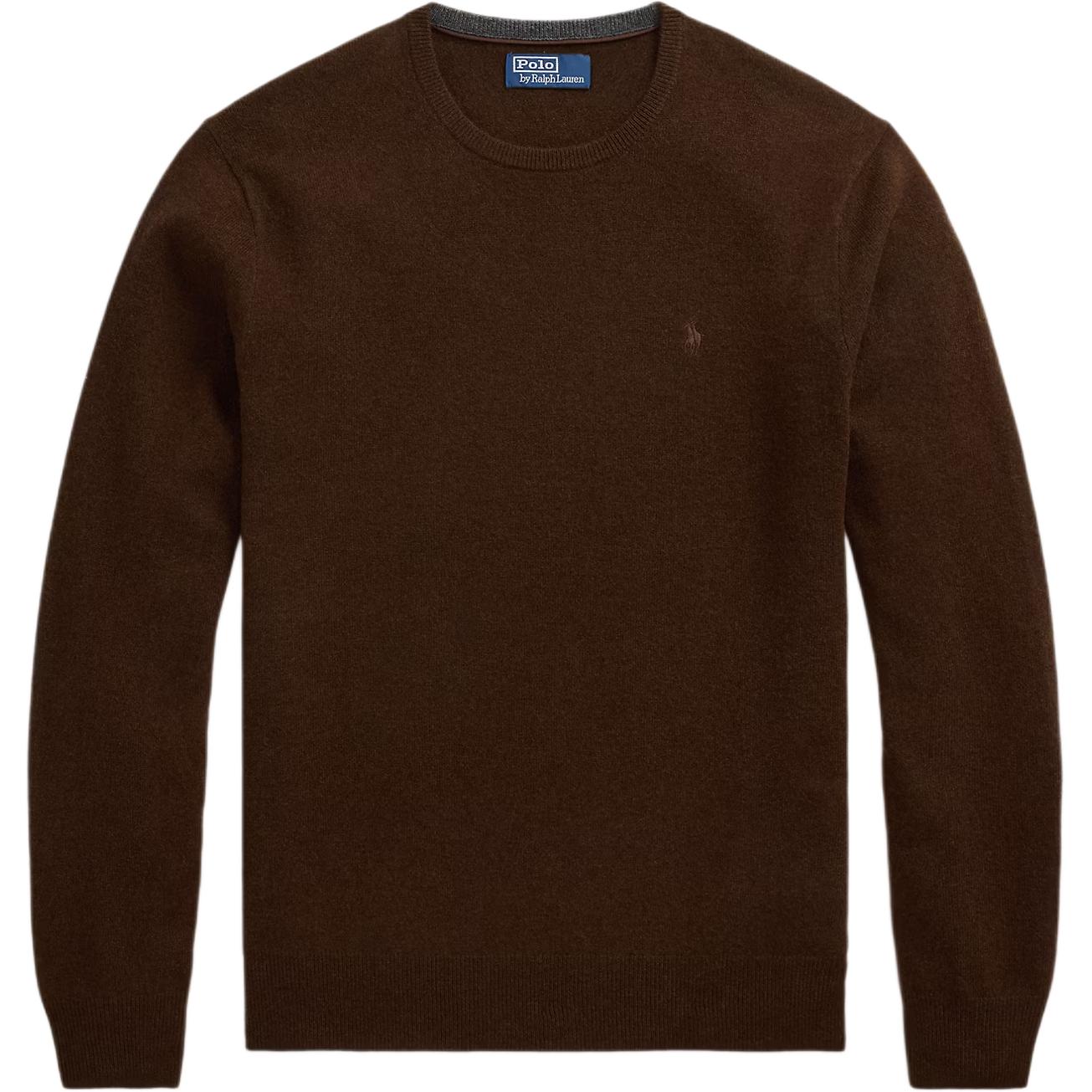 Свитер с вышитым логотипом Polo Ralph Lauren, коричневый
Свитер с вышитым логотипом Polo Ralph Lauren, коричневый