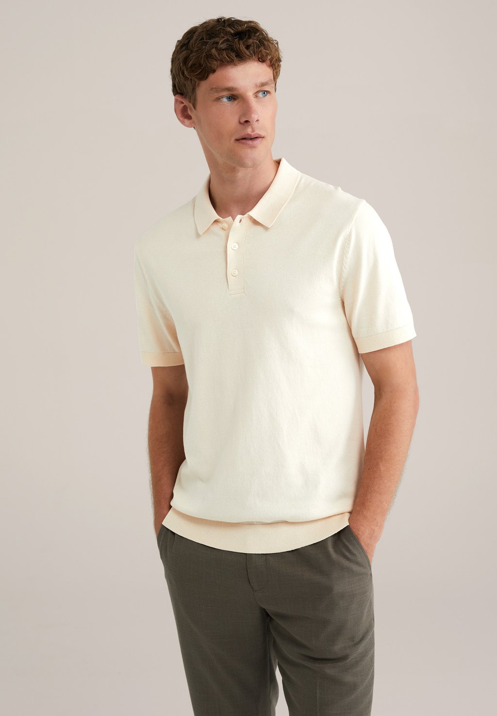 Поло WE Fashion, бежевый
Поло WE Fashion, бежевый