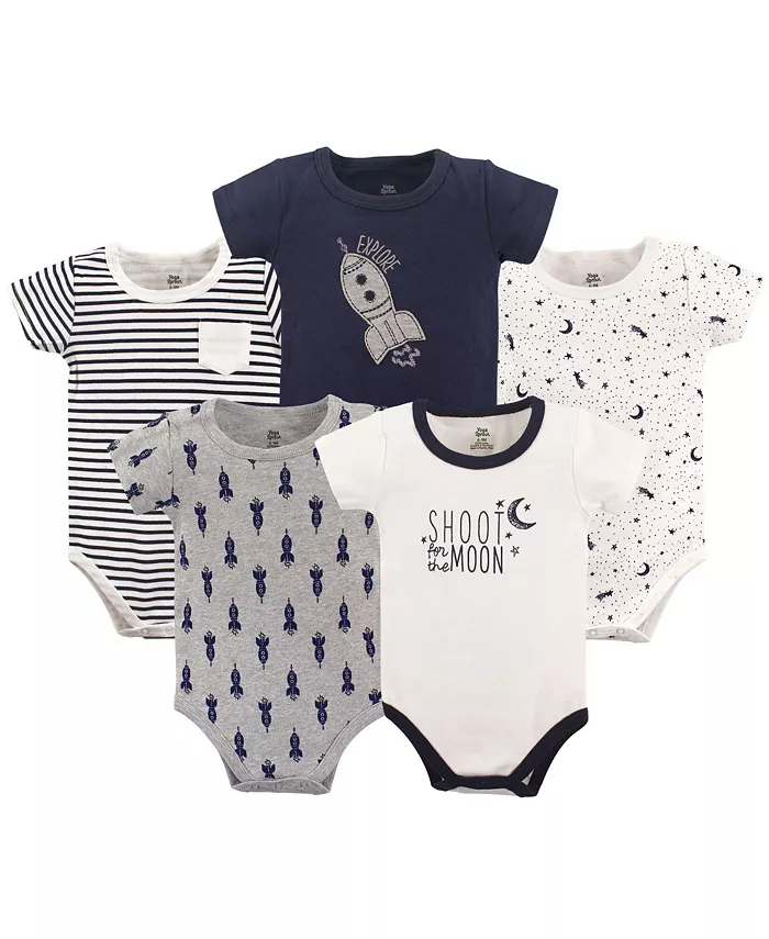 Боди для мальчиков из хлопка, 5 шт., Beary Brave, 9-12 месяцев Yoga Sprout, синий
Боди для мальчиков из хлопка, 5 шт., Beary Brave, 9-12 месяцев Yoga Sprout, синий