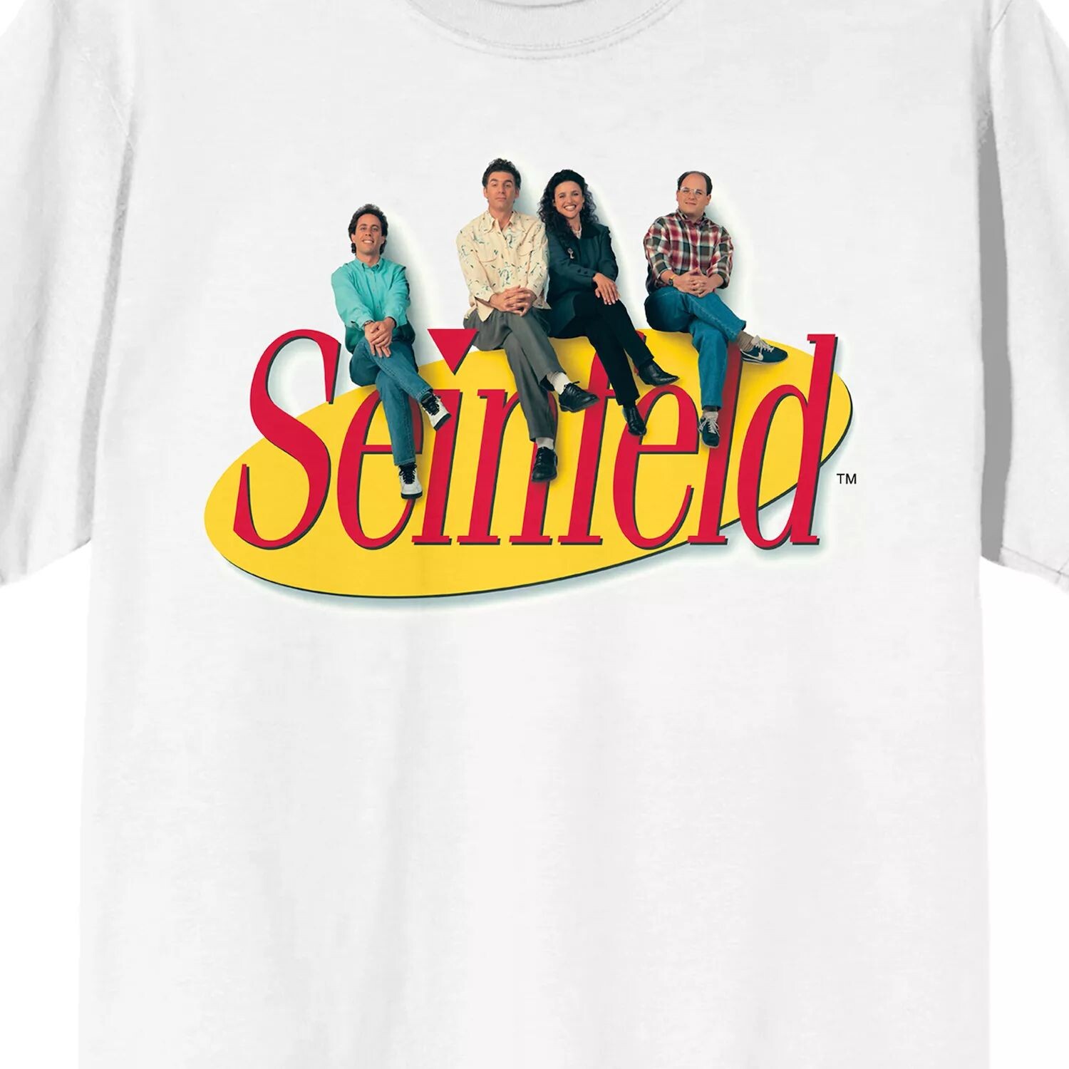 Мужская футболка с классическими персонажами Seinfeld Licensed Character
Мужская футболка с классическими персонажами Seinfeld Licensed Character