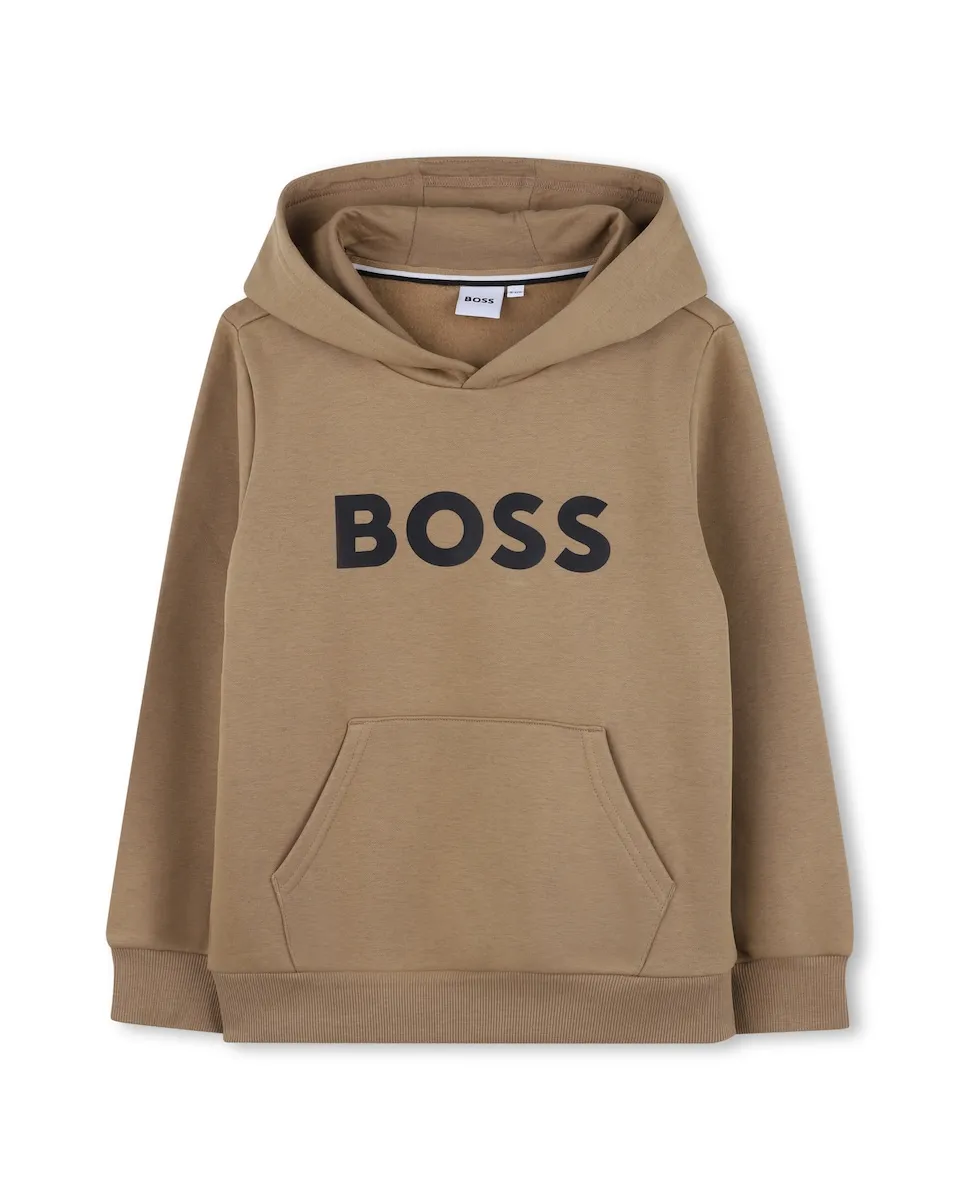 Детская толстовка с длинным рукавом Boss Kidswear, светло-коричневый
Детская толстовка с длинным рукавом Boss Kidswear, светло-коричневый