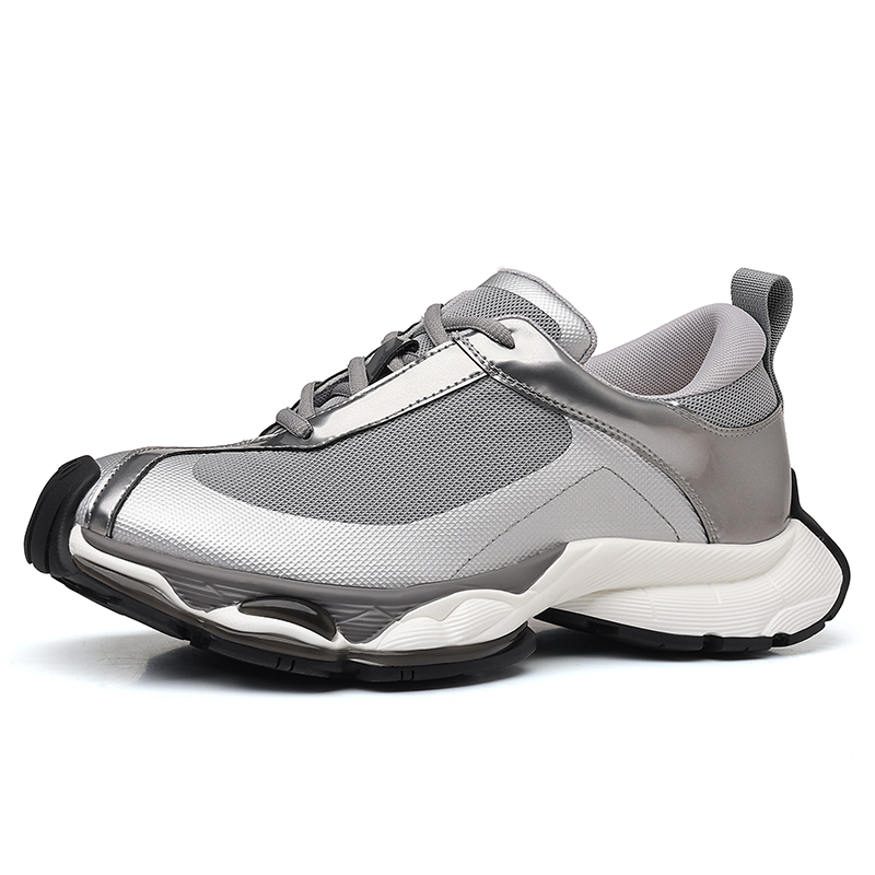Нескользящие износостойкие низкие повседневные туфли для мужчин KAD, Silver
Нескользящие износостойкие низкие повседневные туфли для мужчин KAD, Silver