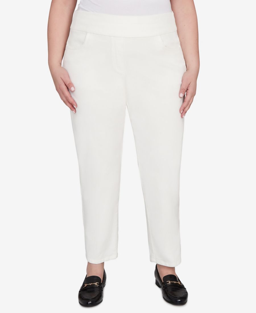 Укороченные вельветовые брюки Vienna Allure Fit с плоским передним краем, больших размеров Alfred Dunner, Vanilla
Укороченные вельветовые брюки Vienna Allure Fit с плоским передним краем, больших размеров Alfred Dunner, Vanilla